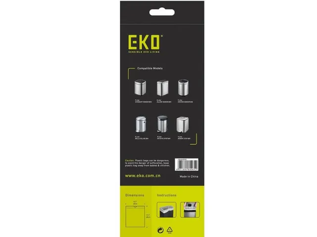 EKO afvalzak type B 7 - 9 liter Doos 6 x 25 zakken