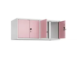 opzetkast,v. locker voor scheiding van kleding,4vak.,vak B 300mm
