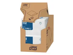 Lunchservet Tork 1-laags 33x33 500st wit 509300