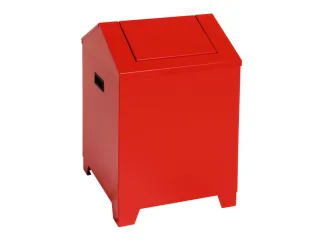Poetskatoenbak,niet-brandbaar,1x45-73l,HxBxD 680x400x400mm - 1