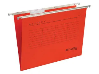 Hangmap Spectrum A6620-252 verticaal folio V-bodem rood - 1