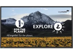 Legamaster Explore 2 Professional Touch Monitor 86 inch met muurbeugel
