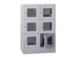 Vakkenkast Vensterdeuren 1187x830x500mm 6 Vakken 400mm Klinksluiting