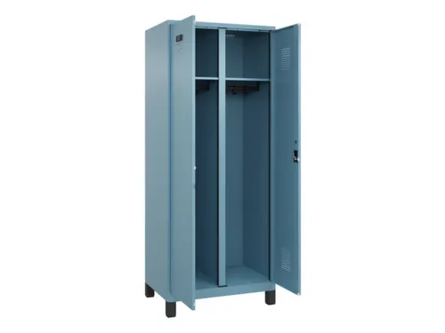 locker voor scheiding van kleding,HxBxD 1950x800x500mm,2vak
