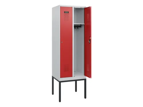 schoollocker,HxBxD 1950x600x500mm,2vak,vak B 300mm,cil.-slot