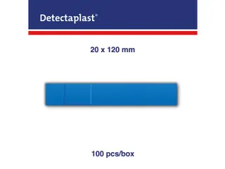 Detectaplast 8147 Pleister waterafstotend blauw 120x20mm 100 Stuks - 3