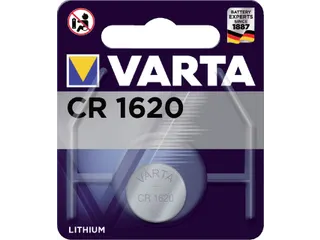 Batterij Varta knoopcel CR1620 lithium 3V blister à 1 stuk - 1