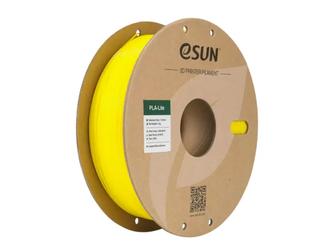 Filament 3D eSun PLA-Lite 1,75mm jaune 1kg