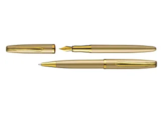 Schrijfset Pelikan Jazz Noble Elegance K36+P36 medium goud - 9