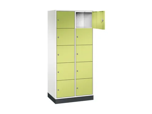 grootvolume-lockersysteem,HxBxD 1950x820x500mm,2x5vakken,cil.-slot