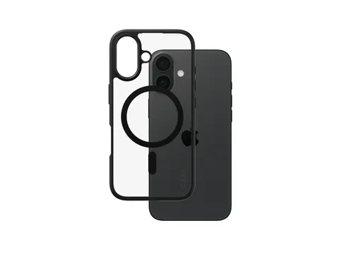 PanzerGlass CARE by Urban Combat Case Transparent w. Black Frame