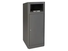 combi-asbak,HxBxD 1060x420x420mm,afvalbak inhoud 80l