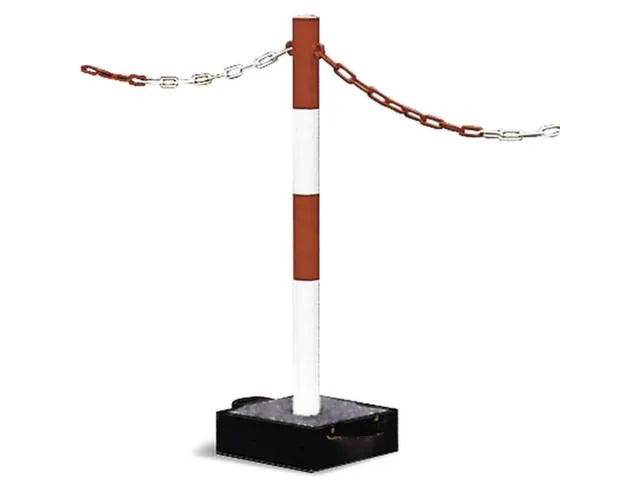 Kettingstaander Mobiel Staalbuis Hxø 1000X60Mm Met Handgreep