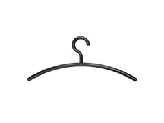 9451590 Kledinghanger MAULlena kunststof 5 stuks 45.5x1.6x19cm zwart