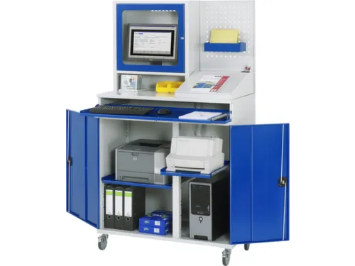 Computerkast 1895x1100x520mm Verrijdbaar