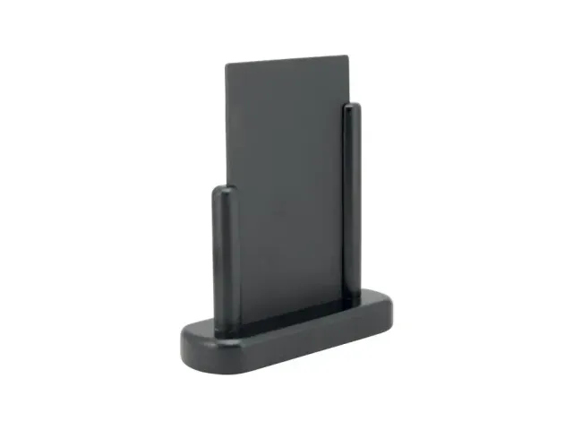 Ardoise de table Securit 170x160x50mm bois noir