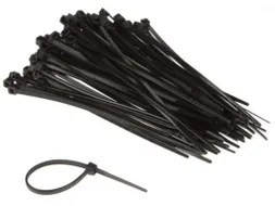 SET Met Nylon Kabelbinders - 2.5x100mm - Zwart (100 ST.)