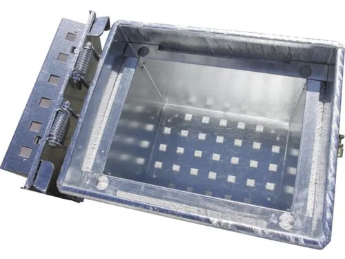 lithium-ion opslagcontainer,220l,HxBxD 750x1200x800mm,vuurverzinkt