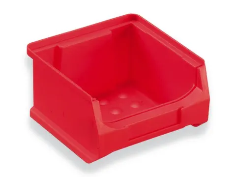 Zichtbak Hxbxd 60x100x100mm Pp Rood Grip