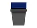 Easytech Afvalscheidingsbak 40 Liter Grijs Blauw