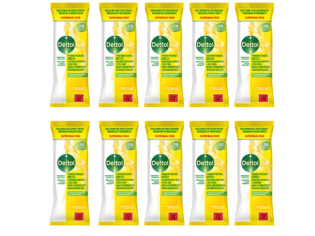 Reinigingsdoekjes Dettol antibacterieel Citrus Voordeelbundel