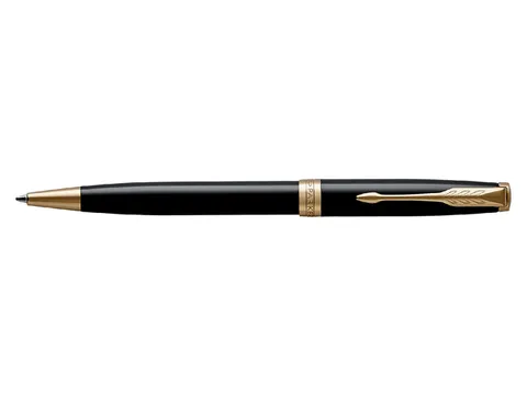 Balpen Parker Sonnet Black lacquer GT medium