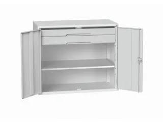 universele kast,HxBxD 1000x1300x550mm,1xStalen bodem,2lade(n) - 1