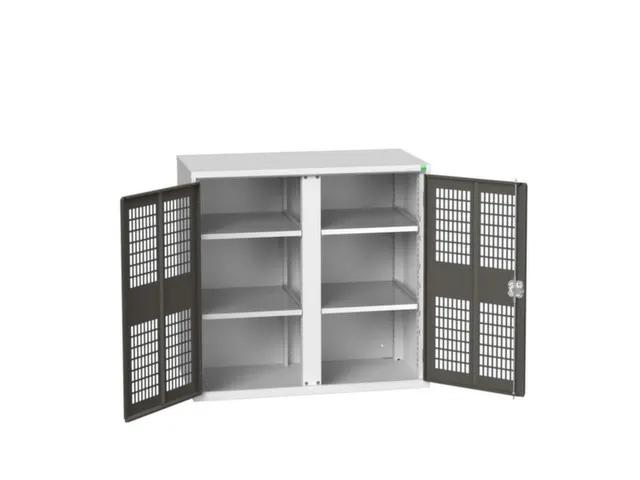 universele kast,HxBxD 1000x1050x550mm,4xStalen bodem,scheidingswand