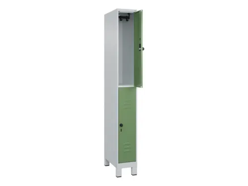dubbeldekse locker,HxBxD 1950x250x500mm,1x2vak.,vak B 250mm