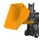 Kiepbak voor spaanders,HxLxB 1095x1720x1070mm,1,2m³,draagverm. 1500kg