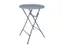 Table haute BRASQ 80cm BT100 gris