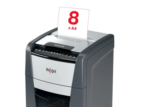 Papiervernietiger Rexel Optimum Auto+ 300M P-5 snippers 2x15mm