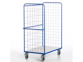 etagewagen,draagverm. 600kg,laadvl. LxB 1200x800mm,houtetage,RAL5010 - 11