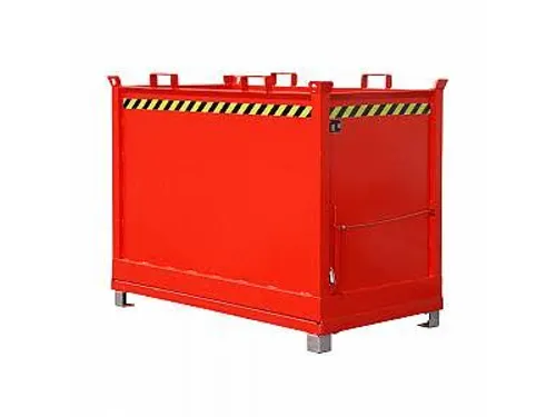 klapbodemcontainer,HxLxB 1445x1040x1845mm,2m³,hijsogen,vorksloffen