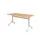 klaptafel,verrijdbaar,HxBxD 750x1600x800mm,rechthoekig