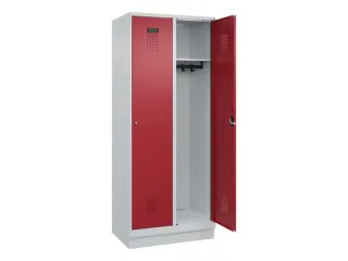 locker,HxBxD 1950x800x500mm,2vak,vak B 400mm,cil.-slot,sokkel - 2