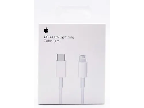 kabel, Lightning (8-pin) naar USB-C, 1 m, wit