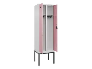 locker voor scheiding van kleding,HxBxD 2120x600x500mm,2vak - 1