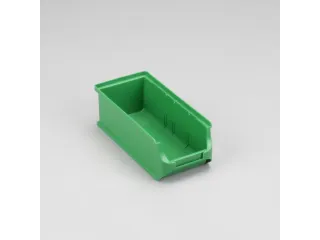 magazijnbak,HxBxD 75x102x215mm,PP,groen - 2