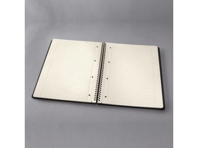Bloc note Sigel Conceptum hardcover A4 spiralé noir ligné