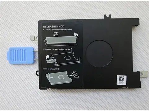 Laptop-montageplaat tussenkabel voor PWS7510 Caddy zwart