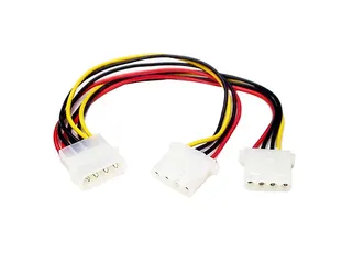 LP4 naar 2x LP4 Voedingskabel Y-adapter M/F - 1