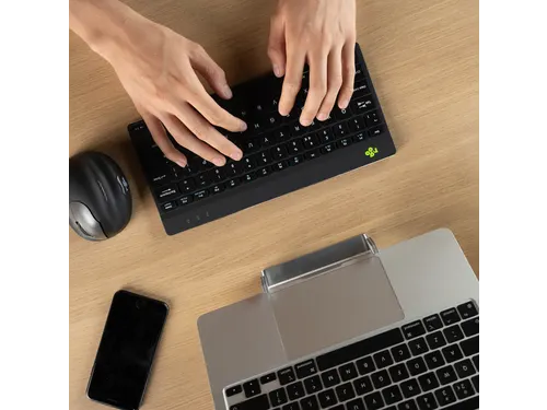 Toetsenbord R-Go Ergonomisch Compact Break QWERTY zwart