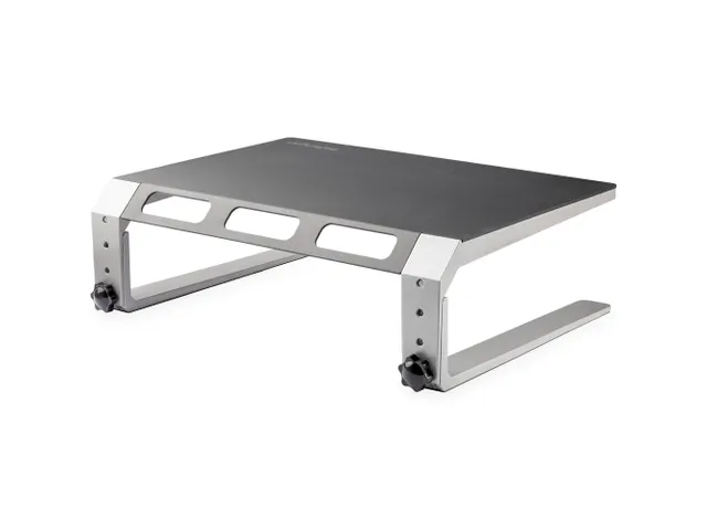 Monitor verhoger staal en aluminium hoogte verstelbaar