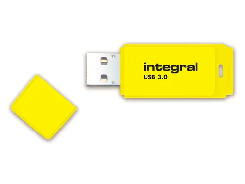 USB stick 2.0 Integral Neon USB-A 16GB geel