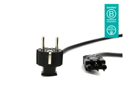 Kabel GST18 vrouw naar Schuko 2m - 103 Zwart