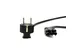 Power kabel GST18 Vrouw naar Schuko 3m 163 Zwart
