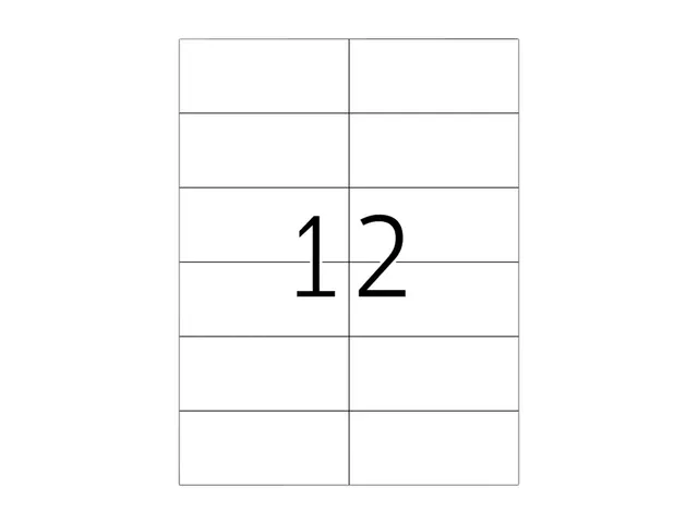 HERMA 4692 Weervaste Folie-etiketten A4 97x42,3mm Wit 300 stuks