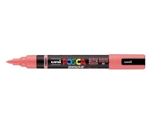 Paintmarker Uni POSCA PC-5BR brushpunt M koraal - 1