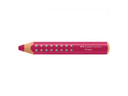 Kleurpotlood Faber-Castell Grippy XXL Jumbo Frambozenrood